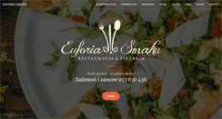 Desktop Screenshot of pizzaeuforia.com